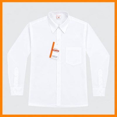 camisa corbata manga larga
